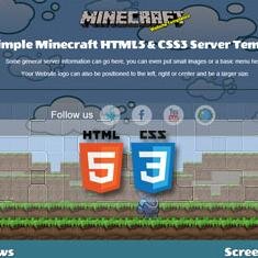 Home of Stunning Free & Premium Website Templates & Themes for the Minecraft Community. With MORE to come!