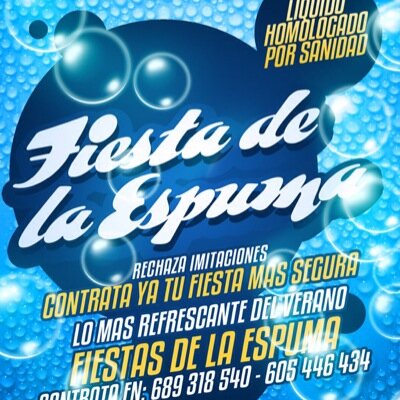 Fiestas de Espuma,Discoteca Movil,Todo Tipo de Eventos Para la Fiesta,Presupuestos Sin Compromiso.Contacto: Fer 605446434 Javi 689318540 garciasevents@gmail.com