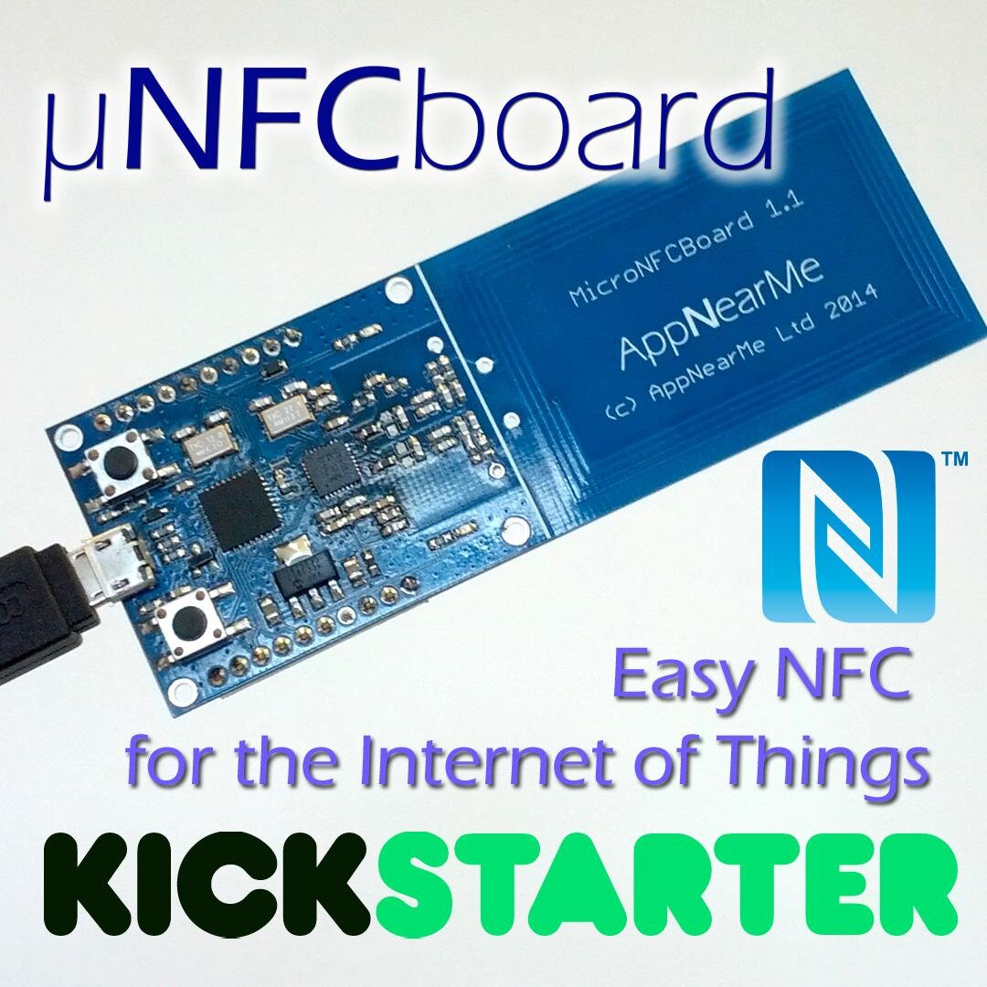 Our #NFC @Kickstarter for #MicroNFCBoard has been funded! We provide innovative solutions to configure devices using a #NFC smartphone/tablet in a few touches