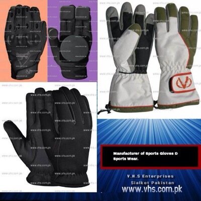 Manufacturer and Supplier of Baseball Batting Gloves,Ski Gloves, Paintball Gloves, Cycle Gloves, Golf Gloves,Archery gloves, all kind of Gloves/Sportswear.