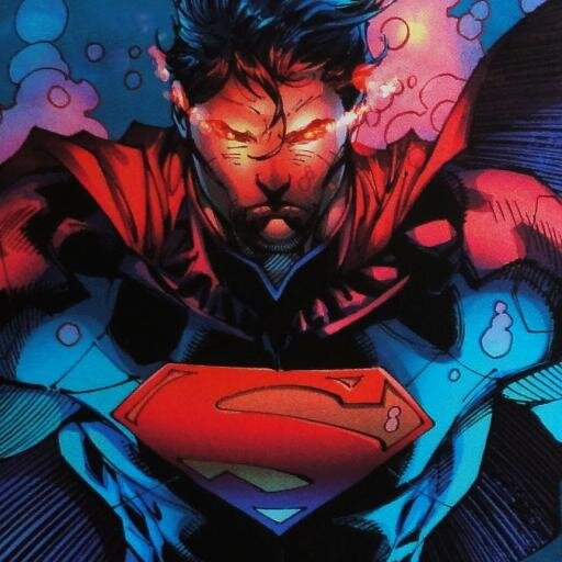 The greatest hero alive, the man of steel Superman