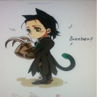 I am Loki, of Midgard, and I am burdened with glorious cuteness. My punishments have left me a 4 year old half kitten half boy. My daddy - @WittyStark