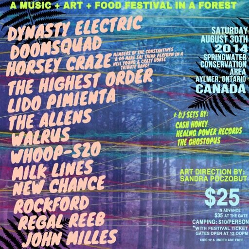 A Music + Art + Food Festival in a Forest !
AYLMER ONTARIO, CANADA
http://t.co/opButsELIH