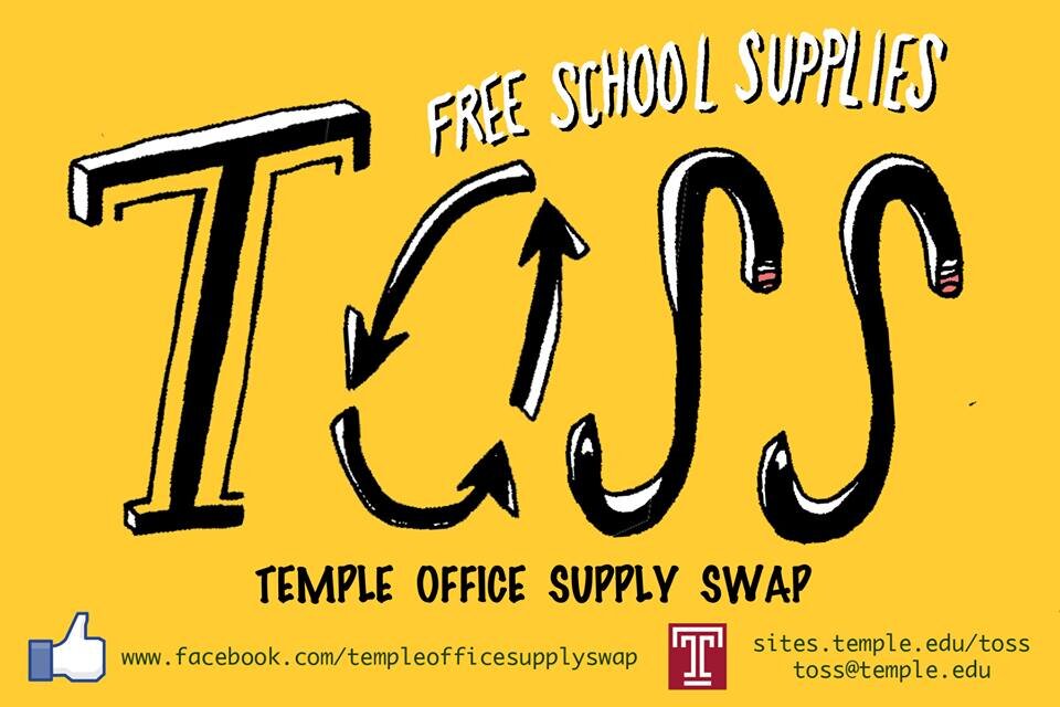 TempleOfficeSup's profile picture. Come and swap your office supplies for mine. FOR FREE. Join the swap economy.