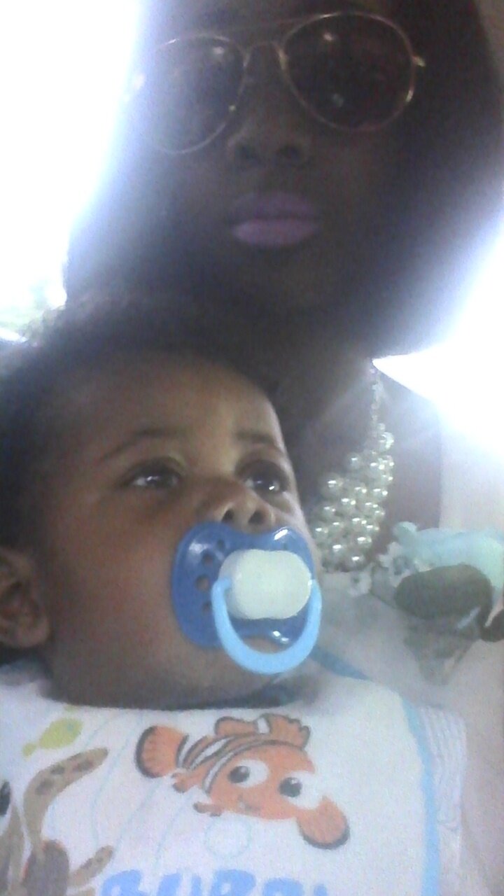 11.07.13 ... the day Dave Lavon Martez Populus Jr. stole my ❤ . #FullTimeMommy #IWouldntTradeShit #ILoveMyBoy