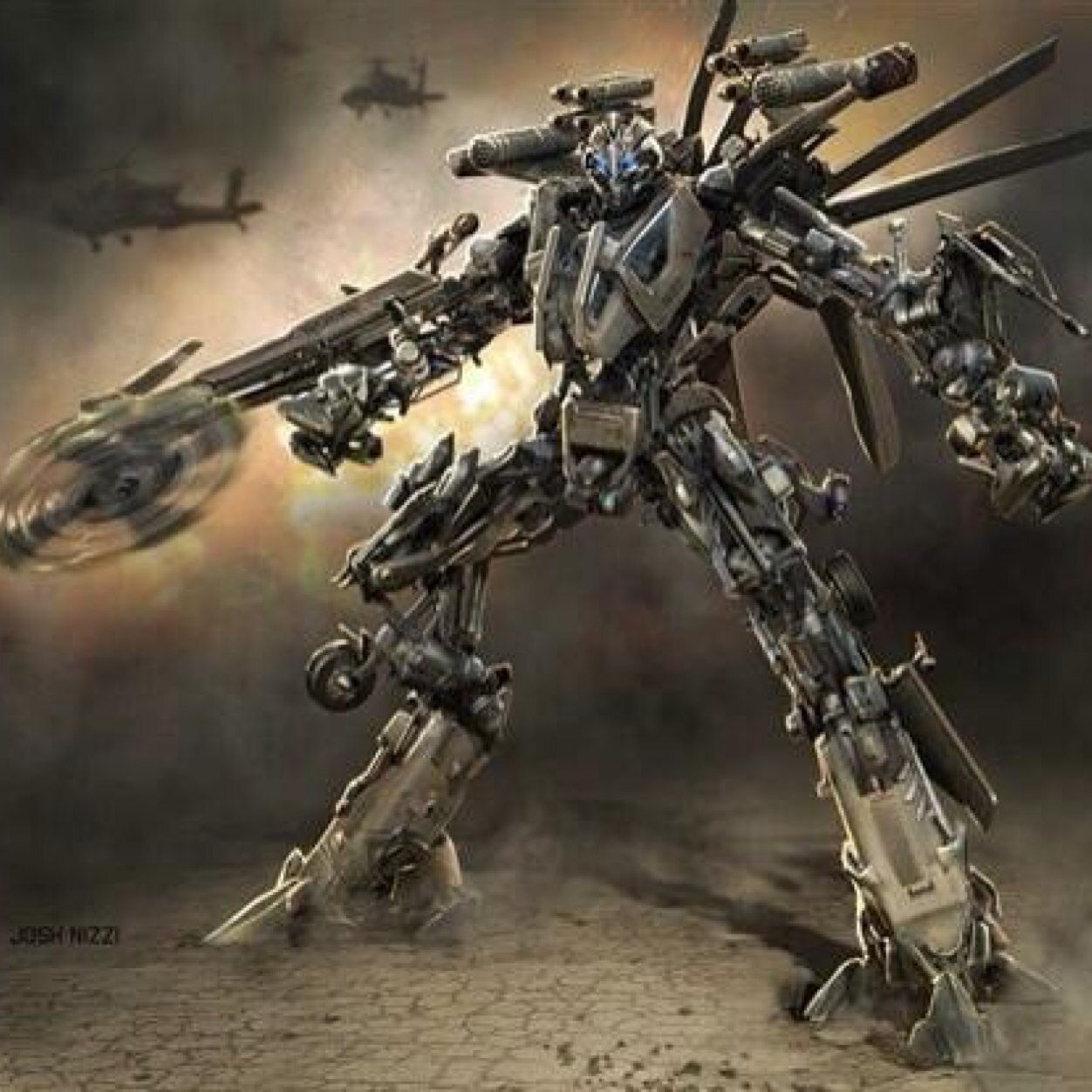 Newest recruit of the decepticons. I have taken form of an apache helicopter and a srt viper.