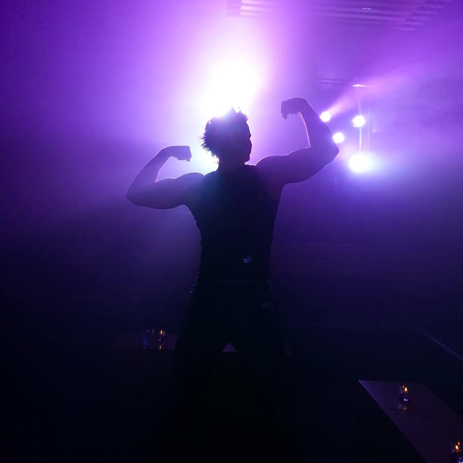 We are male strippers.  We Podcast.