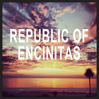 All about rad Encinitas! Tag your tweets with #republicofencinitas & we'll re-tweet! Rep Encinitas with our hoodies, tees and tanks, check them at our website!