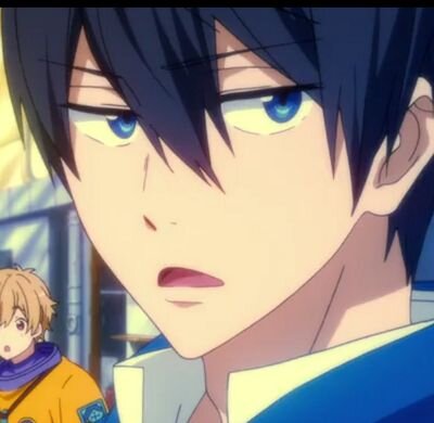 Haruka's hair here!!!! I'm dead. 
  my personal @leeviathan00