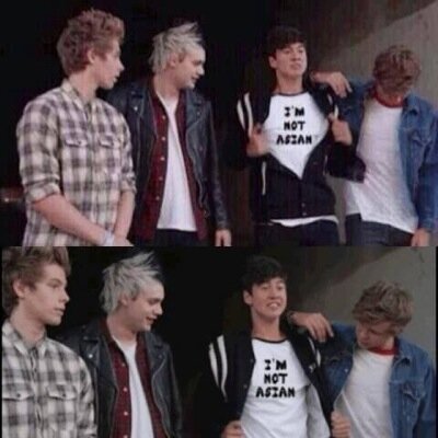 Were Two Girls Who Like to make Imagines and who are also obsessed with 5SOS. [0/4]