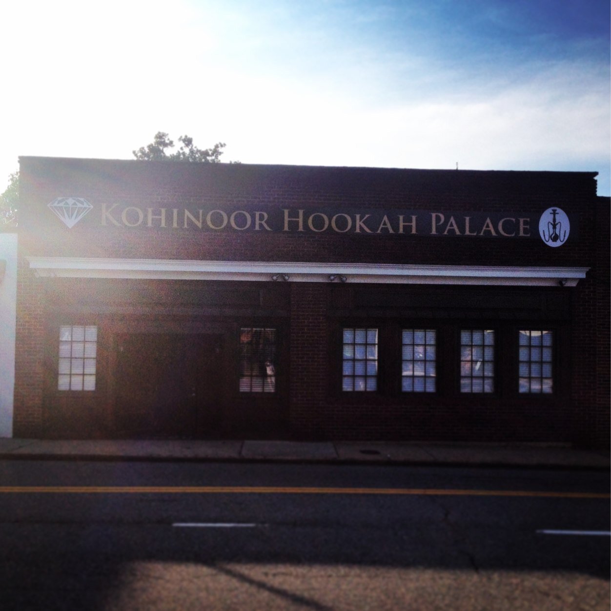 Located in downtown Greensboro, NC! Come try our specialty hookahs and many refreshments ranging from tea/coffee to our delicious smoothies! See you soon :)