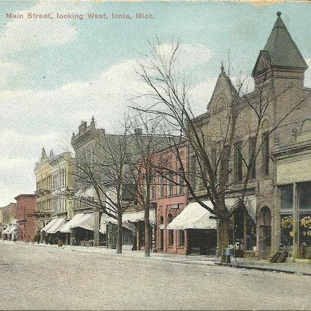 A collection of historic photographs, postcards and more from Ionia County, Michigan.