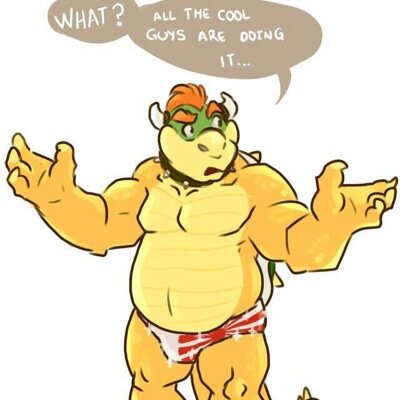 What!? All the cool guys have twitter. #DerpyBowserIsDerpy