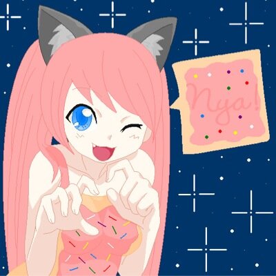 Hi I'm Nya Girl. I'm the human version of a Nyan Cat.  #Single #Sister: @PirateLover16