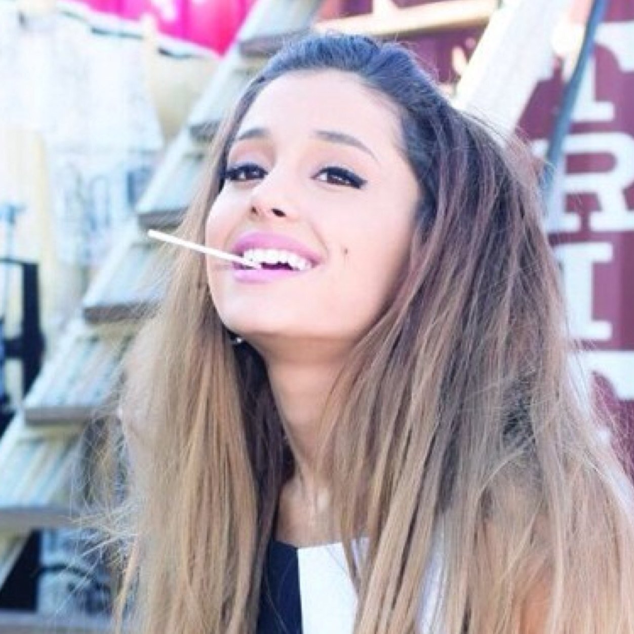 Go follow @sleepyariana_