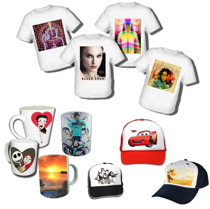 Sublimamos lo que desees ya sea en franelas, gorras, platos, dijes y tazas. Contacto; 0414-8501969 / 0412-8609865.