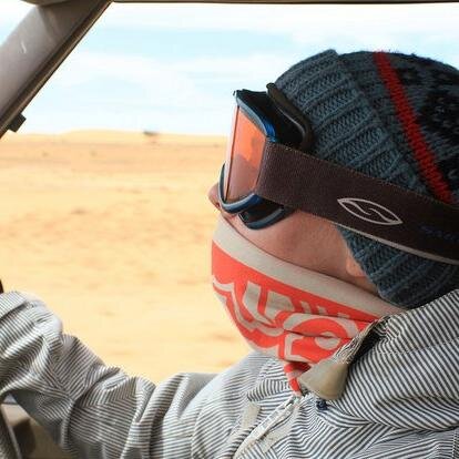 We're x4 perfectly sane American/Brits all getting into a Skoda Fabia to drive to Mongolia. Nope. Nether do we.