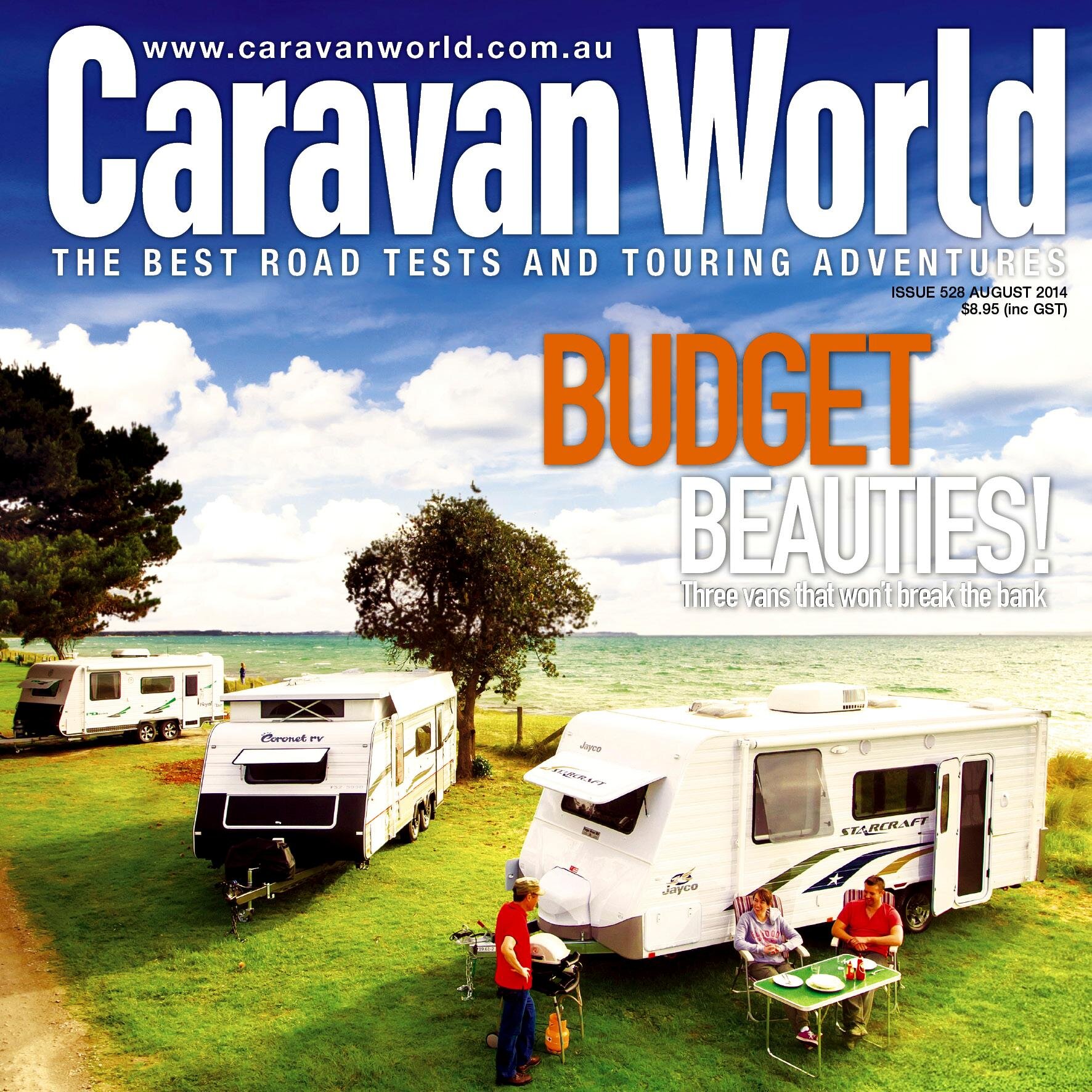 Caravan World has been Australia's favourite magazine for lovers of caravans, motorhomes, camper trailers for 40 years