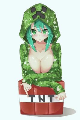 Hi, I'm Creeper.... Stay away from me unless you want to die. I'll blow you up with my TNT if it's necessary.... #Taken @LonesomeEnder
With Endy