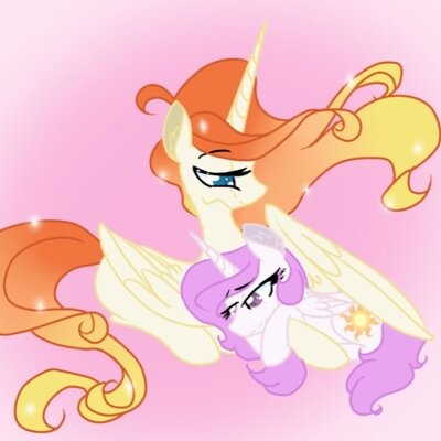I am the queen of fire/I rule the Solar Empire/Daughter: @mlpsunna /Son: @Mlp_Daylo