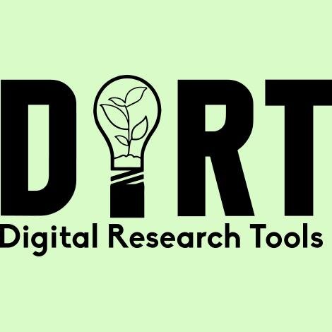 DiRTdirectory's profile picture. The DiRT (Digital Research Tools) directory can be found at http://t.co/9O6SLdQFsZ.