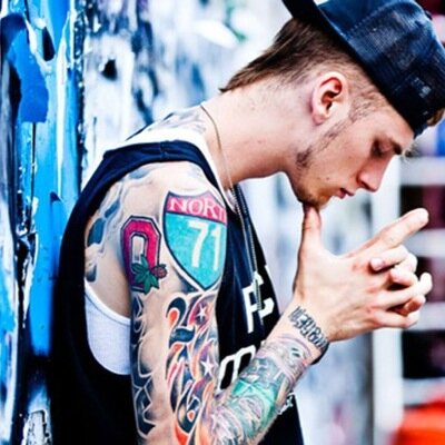 EST19xx  MGK  Hold your head high, motherfucker, don’t ever look down, be comfortable with who you are, our flaws are what makes us perfect