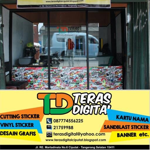 Graphic Design, Cutting Sticker, Banner, Printing, Offset, Etc.