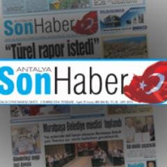 Antalya Son Haber  Gazetesi Resmi Twitter adresi