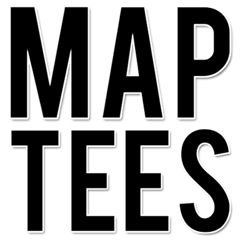 Map Tees was born of the idea that everyone needs one tee in their collection that states where they are from or where they have been.