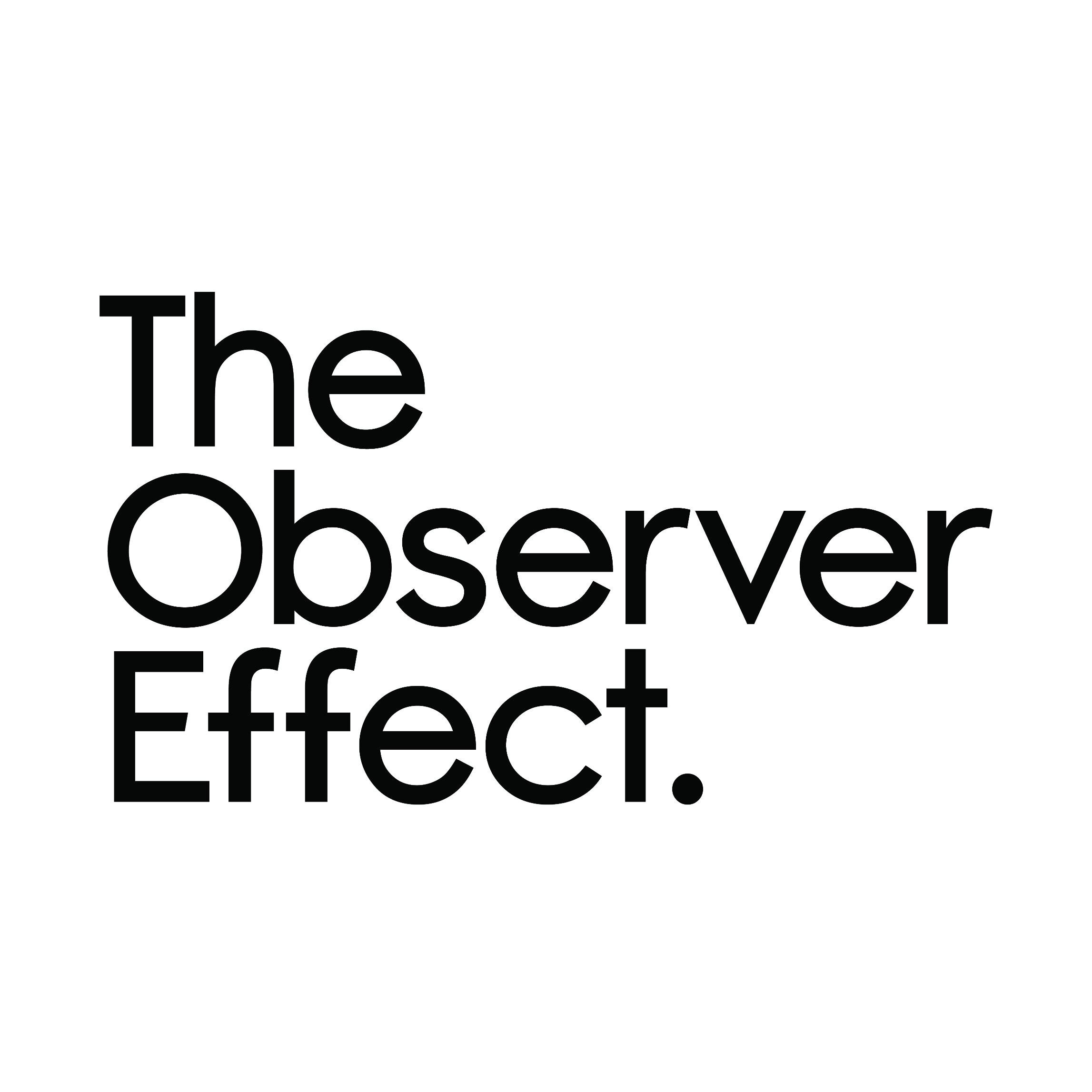 ObsrvrEffct's profile picture. The Observer Effect creates breakthrough, engaging communications. Delivering big ideas through brand strategy, psychology, disruptive creativity and technology