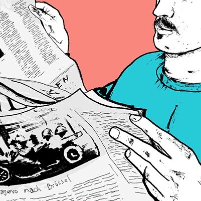 Hello_RobSmale's profile picture. I'm an aspirant mark-maker, creating work which expresses my love for narrative, energising strokes and life-giving colour - my favourite animal is the turtle!