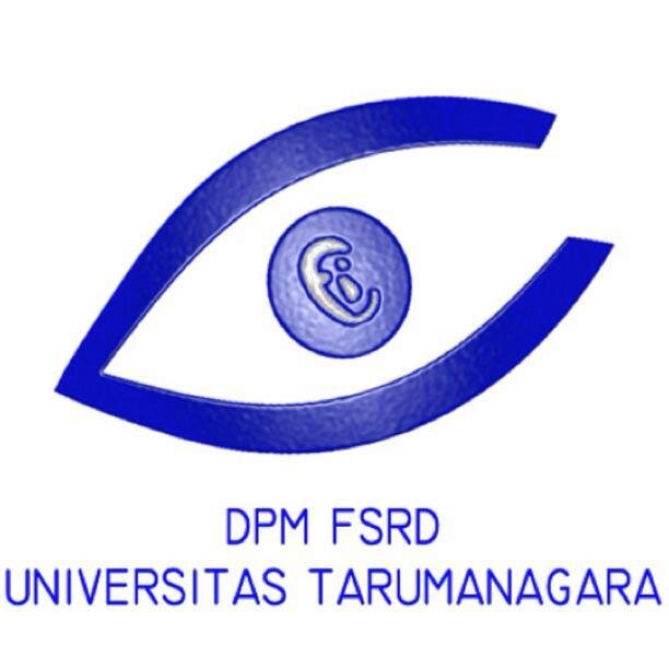 Akun twitter resmi DPM FSRD UNTAR.