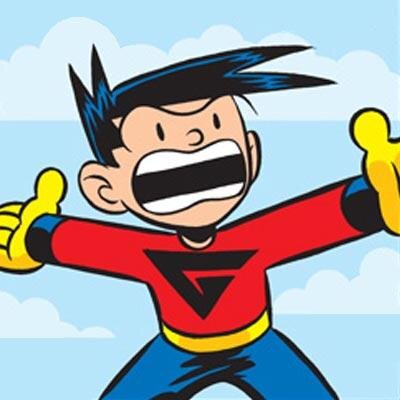 I'm modest paperboy, Great Man. Read about how great I am in @Chris_Giarrusso's The G-MAN Super Journal: Awesome Origins published by @AndrewsMcMeel