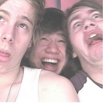 i want a 4some with cal, luke and caitlin from scotland