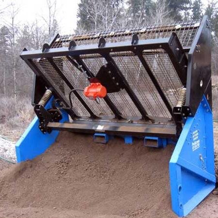 OMH ProScreen USA manufactures topsoil and rock screening equipment for green builders.