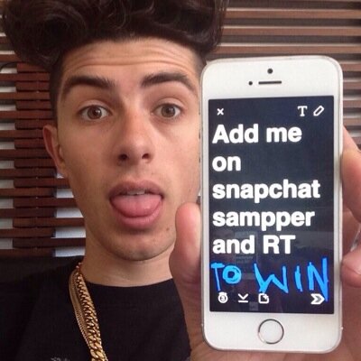 i made this to enter sams giveaway for the iphone 5s, ive always loved sam but never made a twitter due to my anxiety..