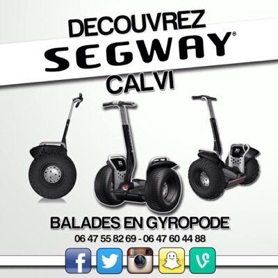 DECOUVREZ LE SEGWAY® Balades en gyropode / 06.47.55.82.69 / 06.47.60.44.88 / Ouvert tous les jours. #Facebook #Instagram #Snapchat