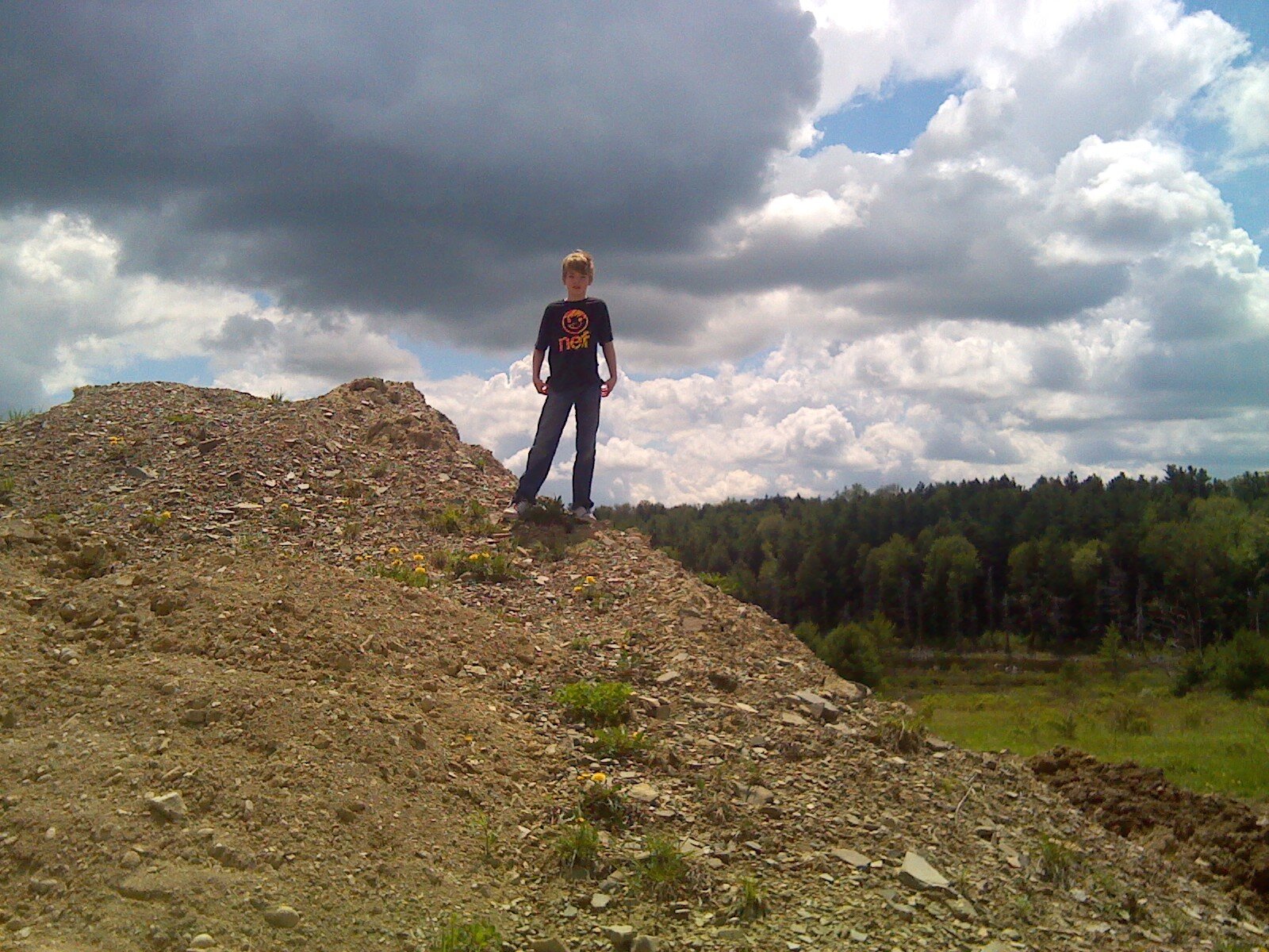So, so you think you can tell. Heaven from hell. Blue skies from pain...