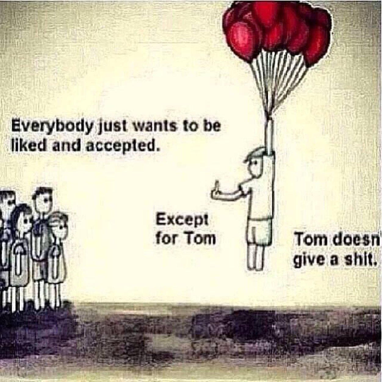 I'd rather die on my feet than live on my knees.