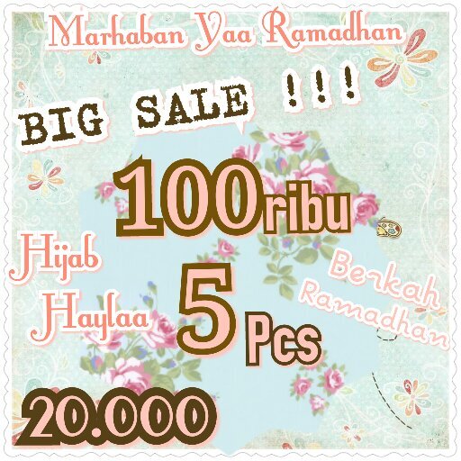Hijab 18rb-39rb PREMIUM QUALITY + FREE Ongkir● 74113CAC ● LINE : HijabHaylaa SmsWA 085647857772 ♥ Sederhanakan Hijabmu Percantik Akhlakmu :) ♥ IG @hijabhaylaa