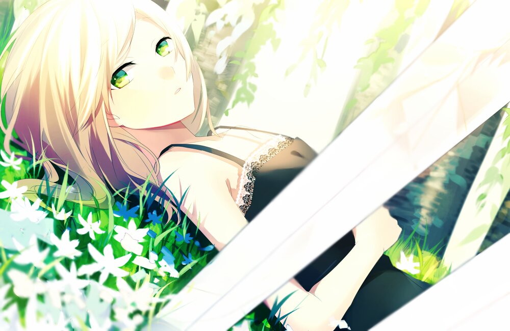 Achiki Mani, seventeen years old, blonde, loving music more than everything.