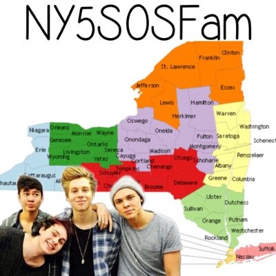 here to unite the new york 5sos fam!(: || click the link and submit your county(: || CHECK LAST PIC FOR MEETUP INFO