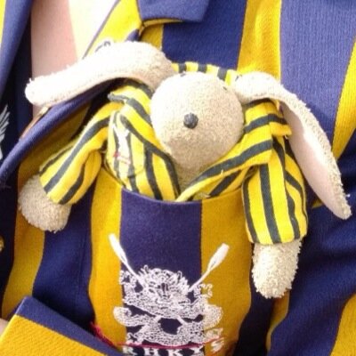 Small beanie toy - has picture taken with rowers & celebs. Has done 4 Henley finals, raced the HOCR twice, sailed around world the & umpired an Olympic final.