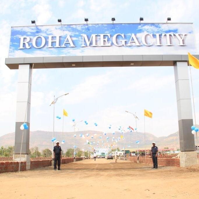 Roha Mega City Developers LLP
Site Add: Roha Mega City, Near Roha Railway Station, Tal: Roha, Dist: Raigad
Size of Plots: 1500 sqft Onwards