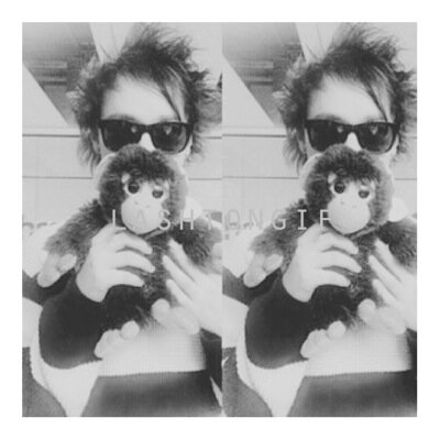 hey love, could you please follow me on @lashtongif? • thanks if you already do & ask for a dm to @5sos if you want :-)
