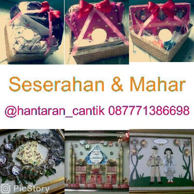 Lihat contoh mahar/seserahan cek favorite. Kreasi hias uang mahar,Hias Seserahan+Sewa Box Seserahan. IG: hantaran_cantik ☎: 087771386698 / 27B1EEDD