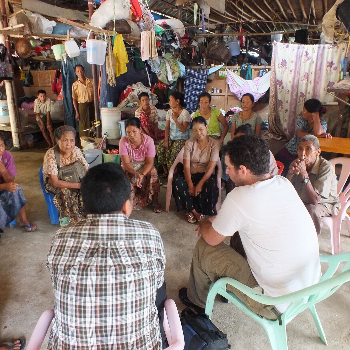 Working for peace, ethnic equality and end to military rule in Myanmar.

Education / research / local governance / security (see website).

English immigrant.