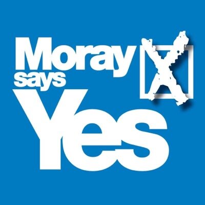 Moray's official Twitter feed campaigning for Independence for Scotland on September 18, 2014