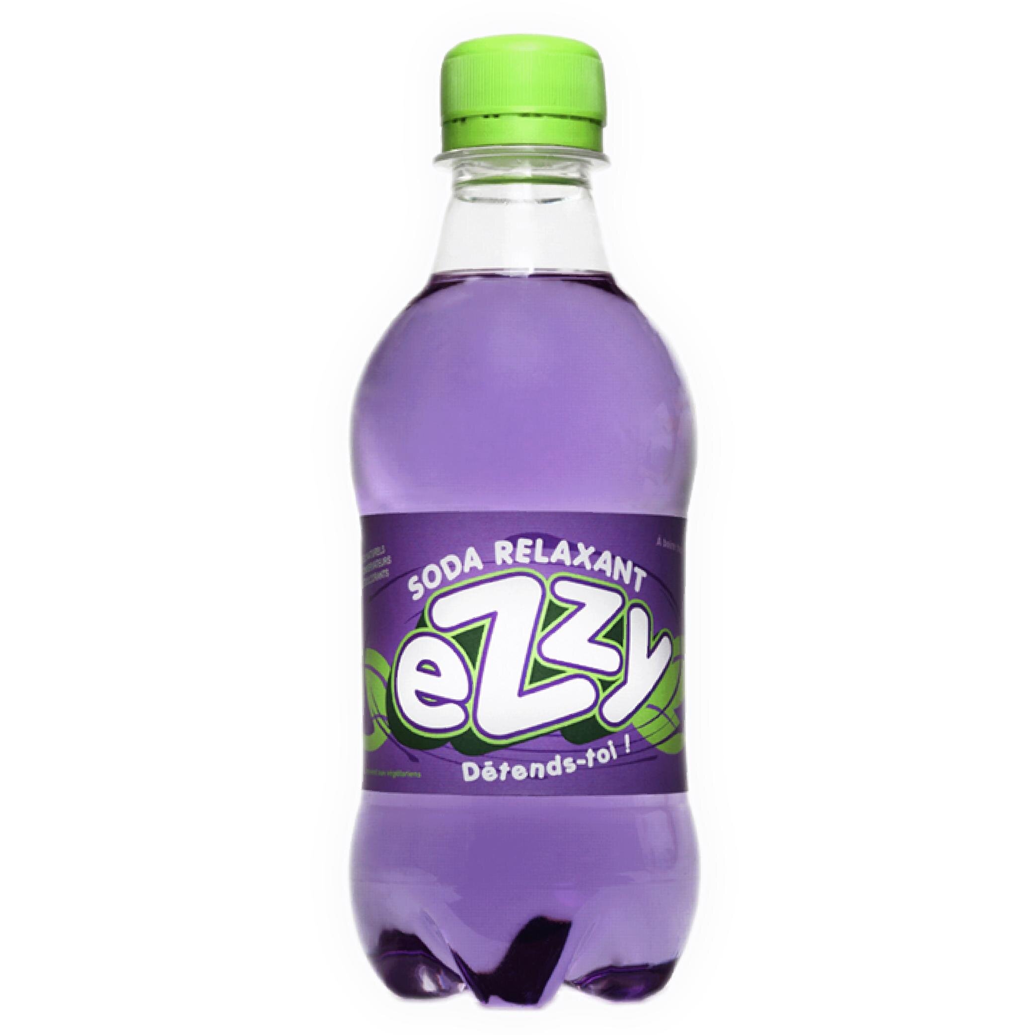 Pétillant, fruité et justement sucré. eZzy est le premier soda relaxant en France. Détends-Toi ! Vente en ligne ici : http://t.co/41pRAe6exh