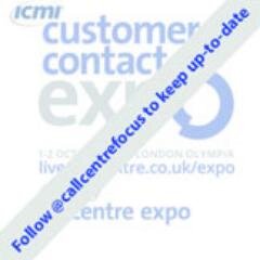 (formerly Call Centre Expo) Europe's no.1 exhibition for the contact centre and customer service market
2-3 October, National Hall Olympia London.